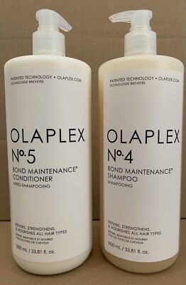 OLAPLEX Bond Maintenance Liter Set No 4 and No 5(Original factory sealed !!)