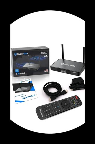 Superbox S4 Pro Dual Band Wi-Fi Smart Media Player 2023 Android TV Box