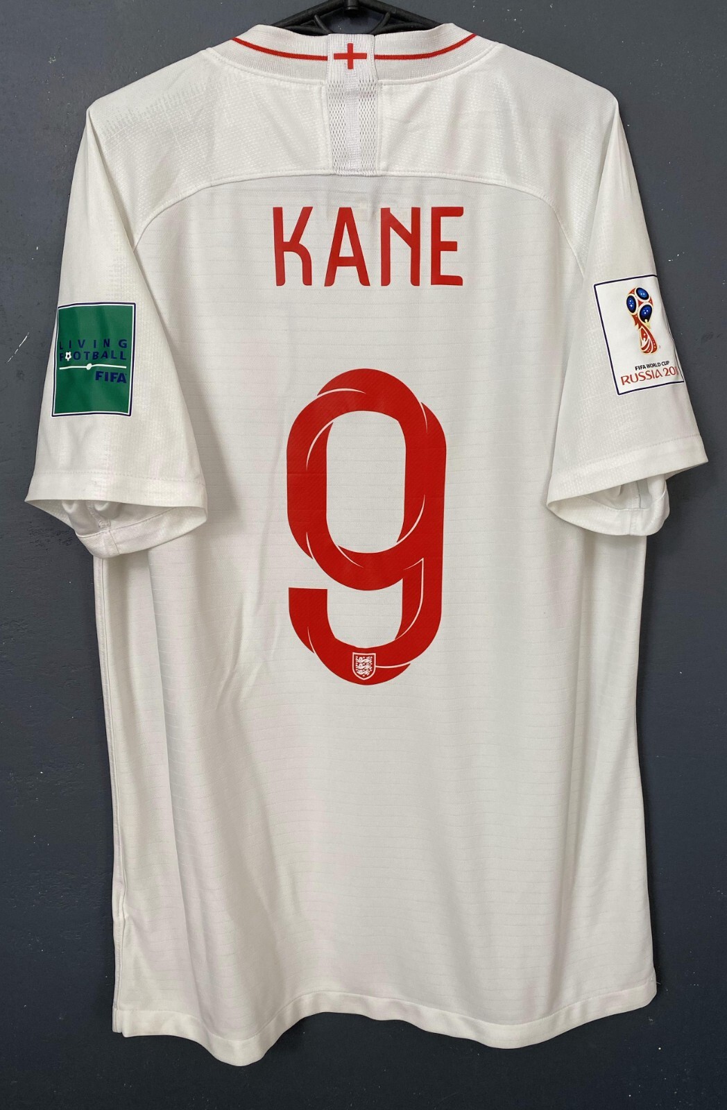 MEN ENGLAND NATIONAL 2018/2019 HARRY KANE #9 SOCCER FOOTBALL