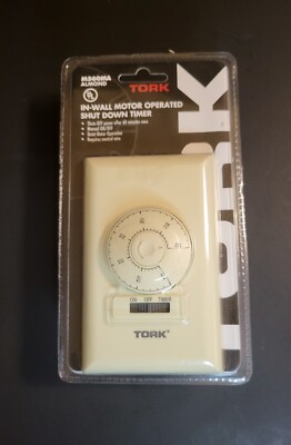 Tork In-Wall Motor Operated Shut Down Timer - Model M560MA Almond