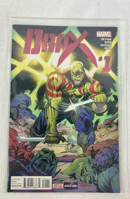DRAX #1 * Marvel Comics * 2016 Comic Book - Guardians of the Galaxy  CM Punk