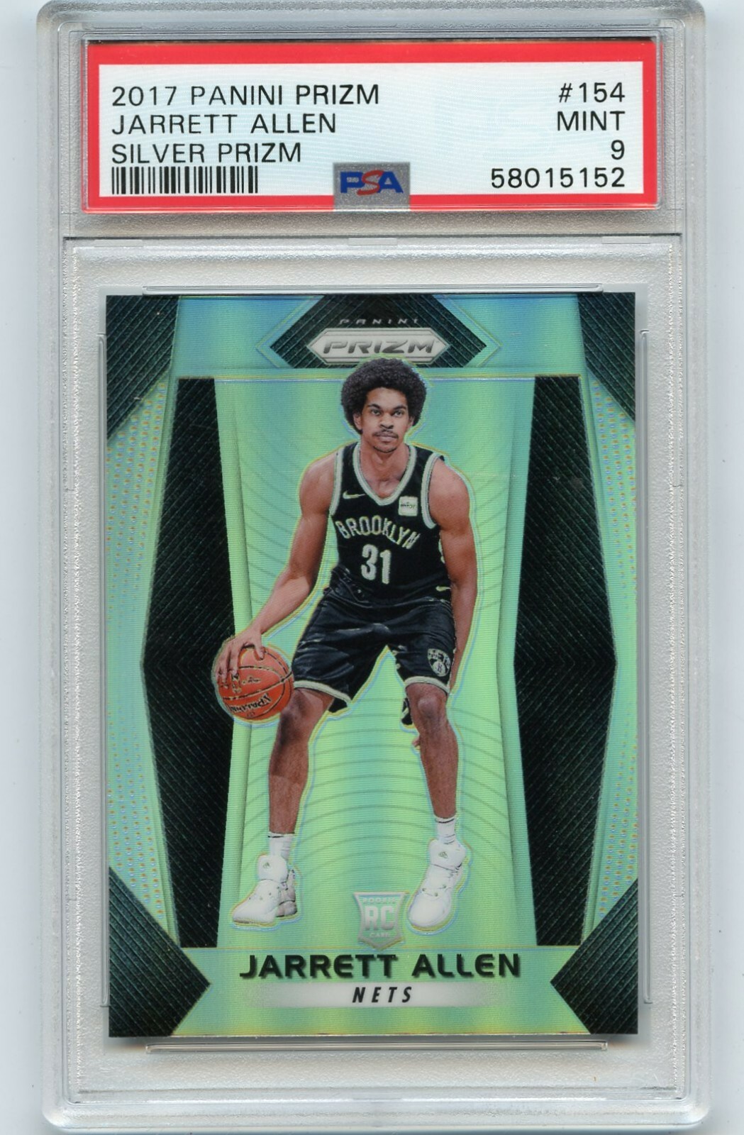 2017-18 PANINI PRIZM #154 JARRETT ALLEN 
