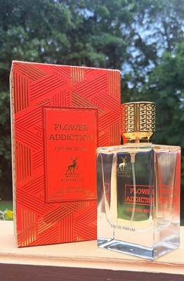 香水(ユニセックス) FLOWER ADDICTION 100ml ALHAMBRA Flower Addiction Rouge EDP Perfume By Maison Alhambra 100 ML
