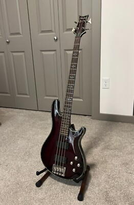 Schecter Hellraiser Diamond Series 4 String Bass Guitar