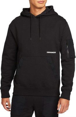 

Мужская толстовка с капюшоном Jordan Black 23 Engineered Pullover (DA7178 010), Черный