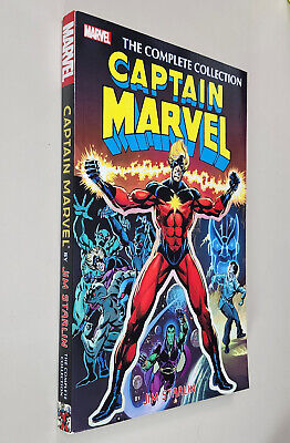 CAPTAIN MARVEL BY JIM STARLIN COMPLETE COLLECTION  (Marvel 2016 TPB TP SC)