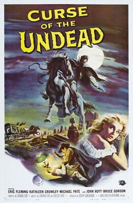 Curse Of The Undead movie poster  -  11 x 17 inches - Eric Fleming