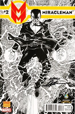 MIRACLEMAN #2 (2014) NEAL ADAMS SIGNED WIZARD WORLD NEW ORLEANS EXCLUSIVE~UNREAD