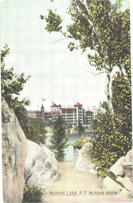 Mohonk Mountain House, Mohonk Lake, Resort Hotel In New Paltz, New York Postcard