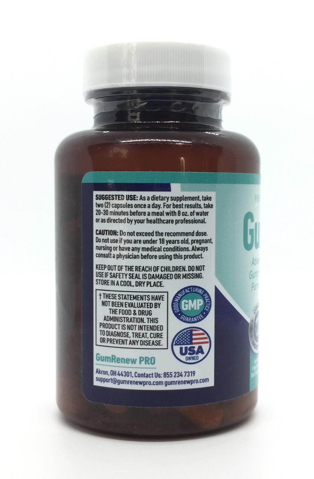 GumRenew PRO Advanced Gum Health Formula 60 Capsules Gum Renew NEW 1