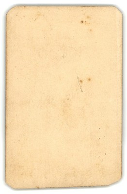 Antique CDV Circa 1860s  Handsome Young Bearded Man in Suit with Muttonchops — additional view