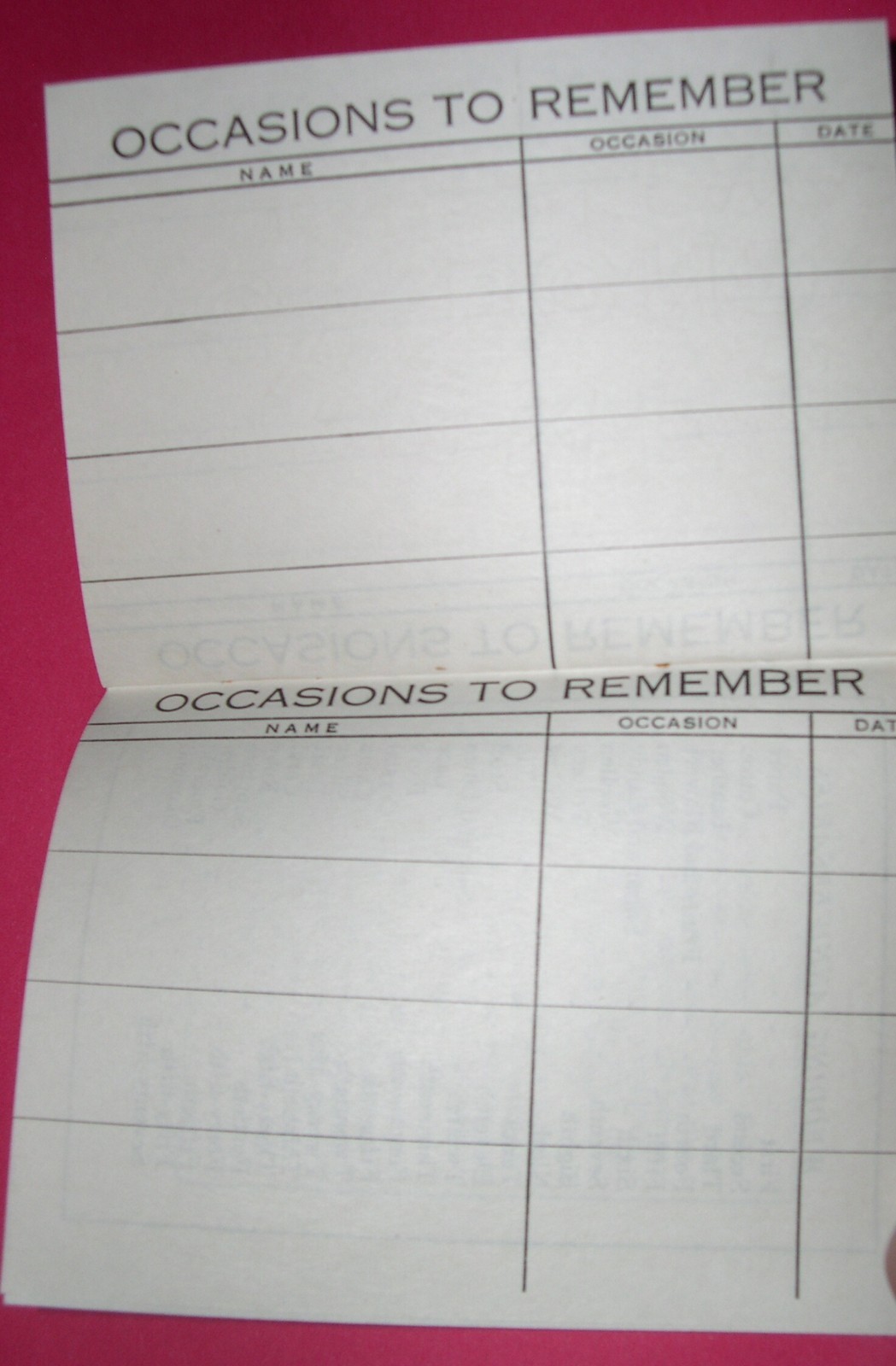 1933 Christmas Card Record Book Wm. E. Coutts Co. Limited Toronto Ontario