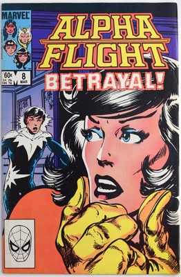 Alpha Flight, Vol. 1 #8 (1984) KEY BOOK Direct Edition Combined Shipping