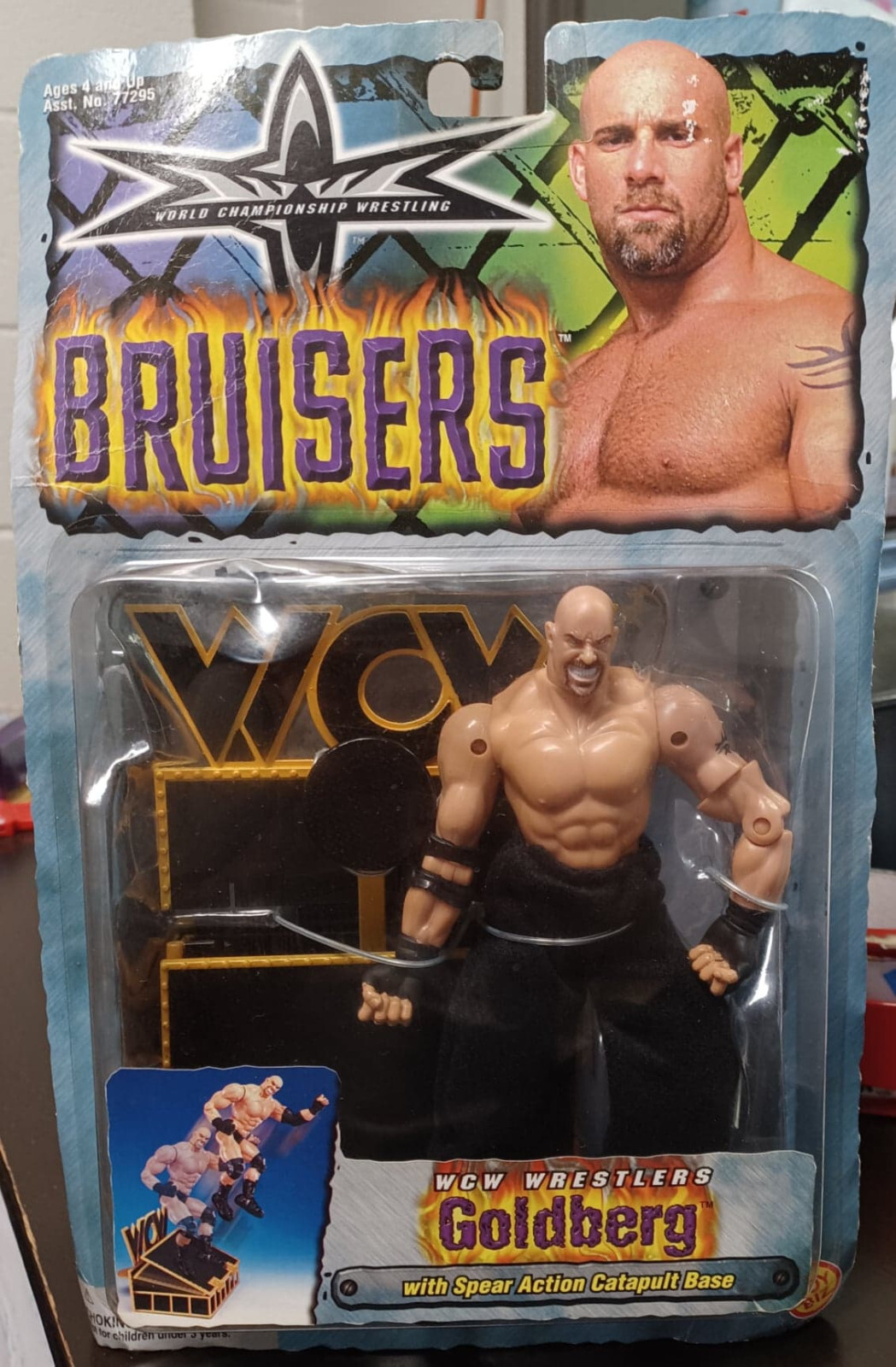TOYBIZ WCW トイビズ WWE バンバン・ビガロ&ゴールドバーグ