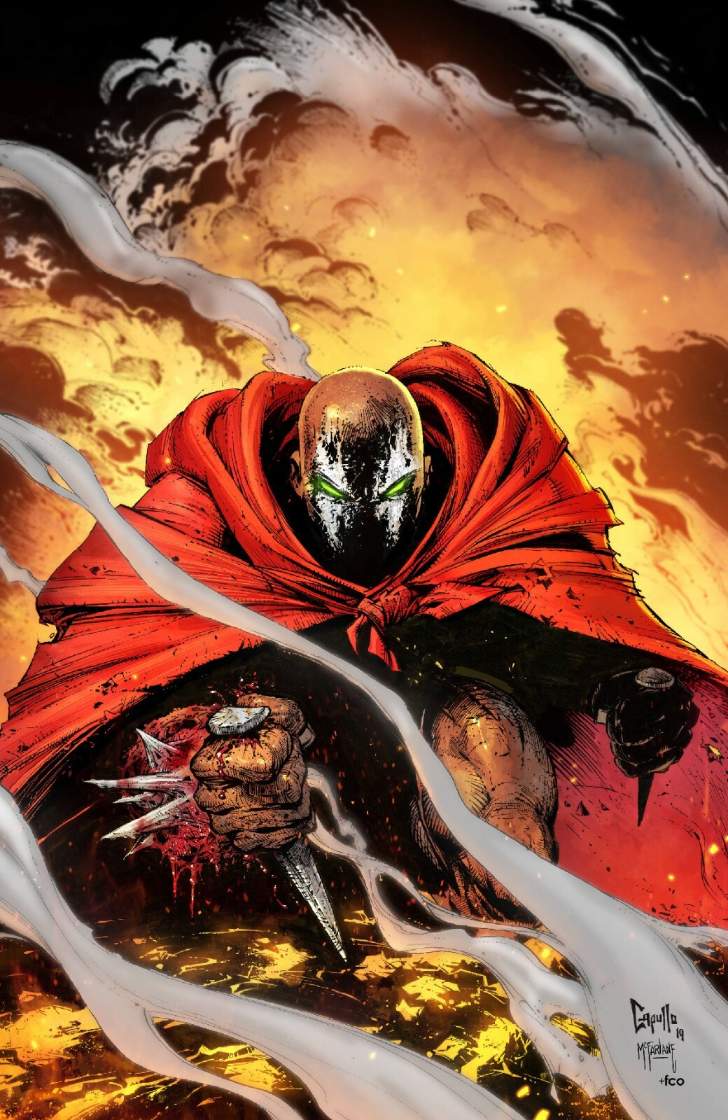 SPAWN 301 C GREG CAPULLO VIRGIN VARIANT NM | eBay