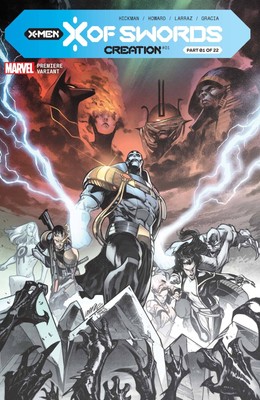 X-Men X Of Swords Creation #1 Larraz Premiere Variant VF/NM