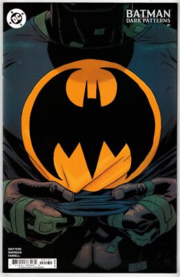 BATMAN DARK PATTERNS #1- 1:25 HAYDEN SHERMAN CARDSTOCK VARIANT- DC
