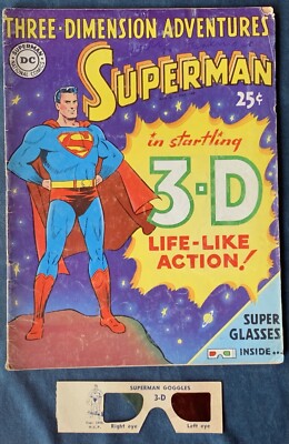 Three Dimensional Adventures  Superman In 3-D  1953  DC  