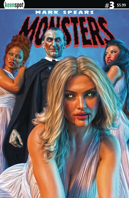 MARK SPEARS MONSTERS #3 KEENSPOT COVER PICK/METAL/VARIANT 1:25 PRESALE 1/29