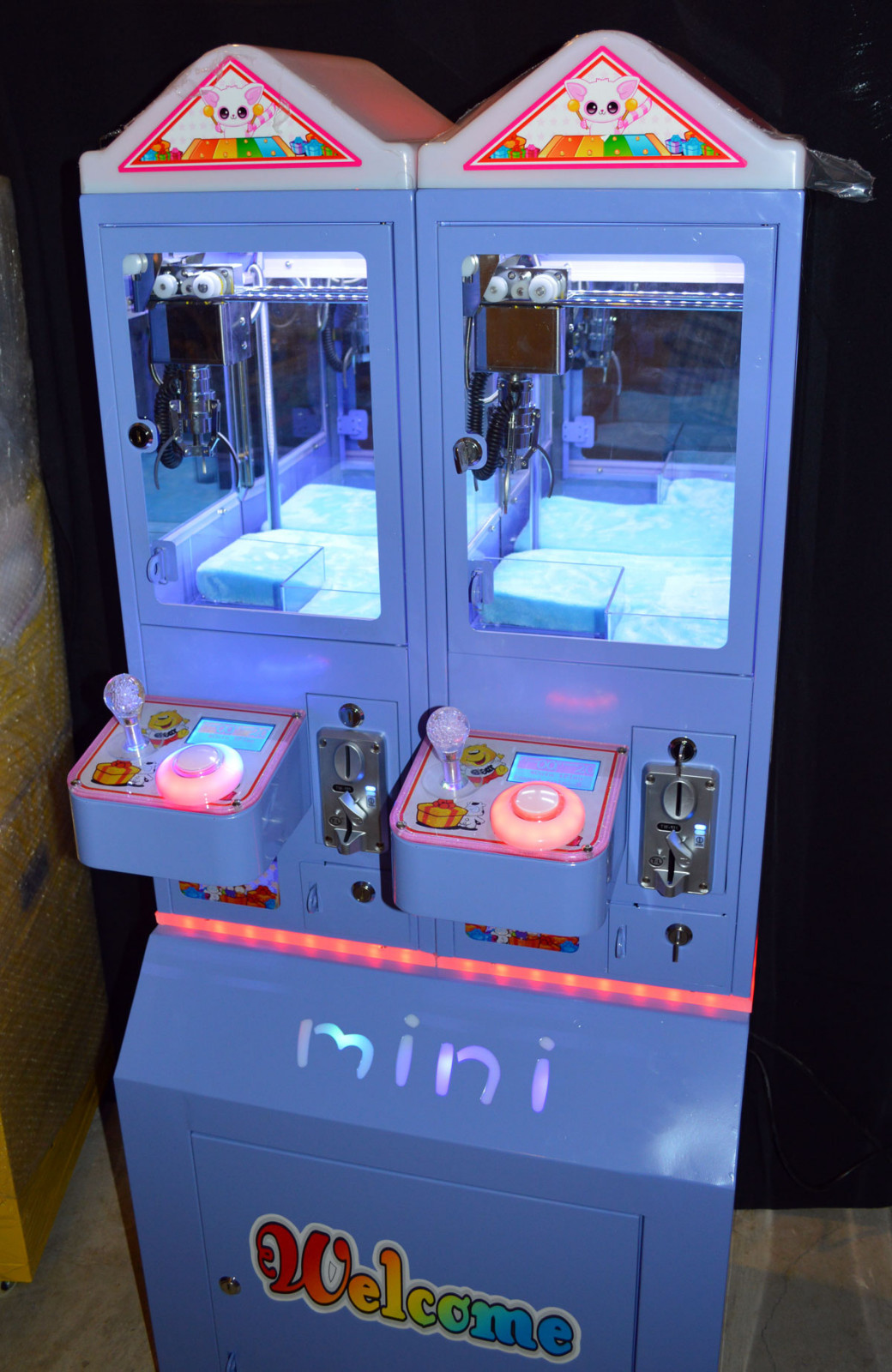 Mini Claw Double Crane Arcade Game Machine NEW Coin Operated