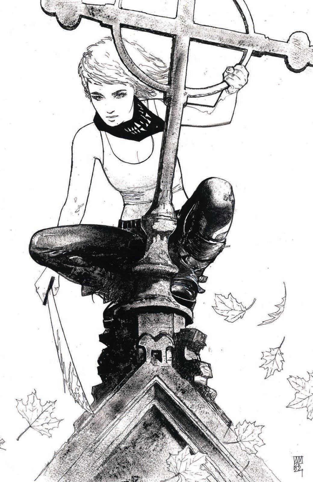 SIKTC #1 Archive Edition Alex Maleev Variant C B&W Virgin