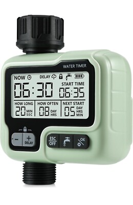 Automatic Watering System, Waterproof Digital Irrigation Timer System for lawn