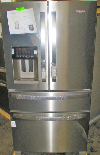 Whirlpool 24.5-cu ft 4-Door French Door Refrigerator with Ice Maker WRX735SDHZ