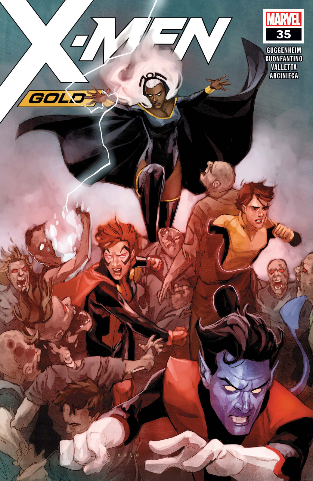 アメコミ・英語　2冊セット　X-MEN　BLUE GOLD X-MEN GOLD 1 BLUE 1 MIKE McKONE UNKNOWN CONNECTING VARIANT