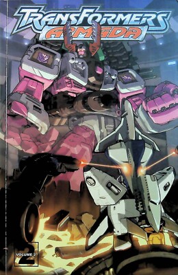 TRANSFORMERS ARMADA Vol 2 TP TPB $19.99srp 2009 IDW Pat Lee Megatron NEW NM