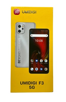 UMIDIGI F3 5G 6.7'' Dimensity 700 48MP 3 Cameras 128GB Android 12 + Airbuds Free