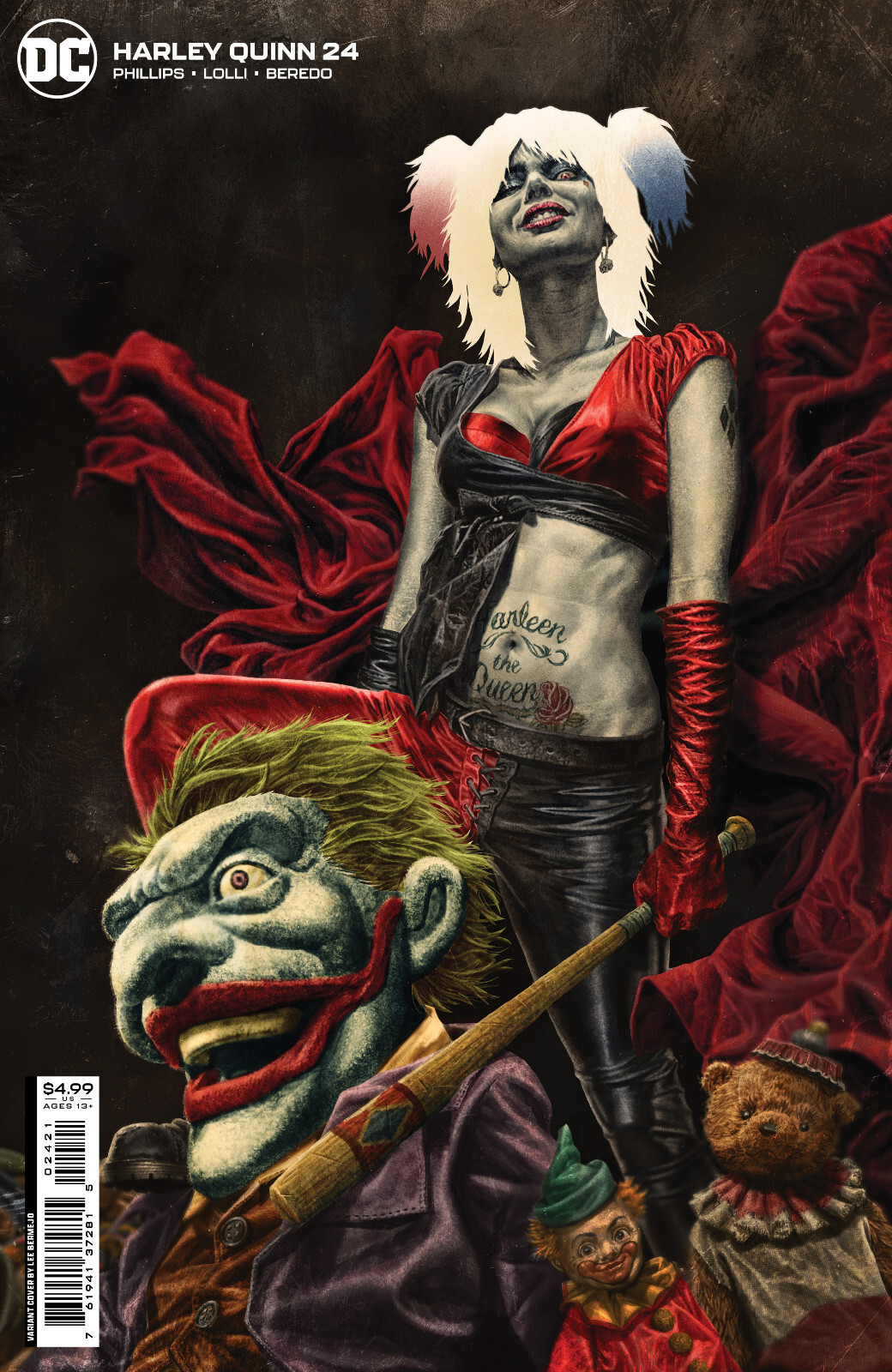 HARLEY QUINN #24 (LEE BERMEJO VARIANT)(2022) COMIC BOOK ~ DC