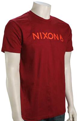 Nixon Basis T-Shirt - Cardinal - New