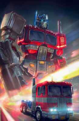 TRANSFORMERS 7 TIAGO DA SILVA OPTIMUS PRIMED VIRGIN VARIANT NM LIMITED TO 400