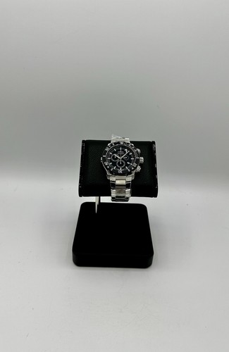 Pre-owned Edox Brand  Chronoffshore-1 Chronograph Swiss Quartz Black Dial 500m 45mm