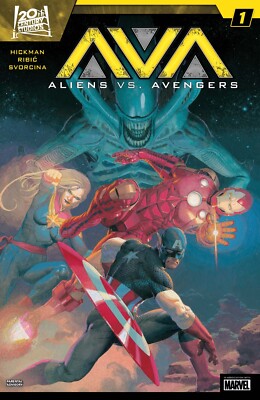 Aliens vs Avengers #1 (2024) Regular cover A. VF/NM condition
