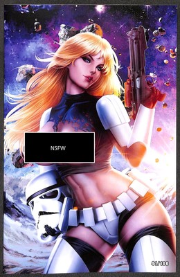 Patriotika #1 Ariel Diaz Stormtrooper Virgin Naughty Variant Ltd to 100