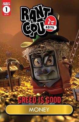 Pre-Order RANT CPU GREED IS GOD COVER B UMRAL ISMAYILOV MONEY GARBAGE PAIL KIDS