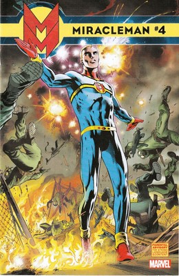 MIRACLEMAN #4 (2014) ALAN DAVIS VARIANT ~ ALAN MOORE / GARRY LEACH ~ UNREAD NM