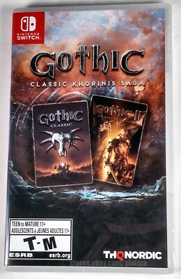 GOTHIC CLASSIC KHORINIS SAGA 1 + 2 I II New NINTENDO SWITCH Game ESRB Release