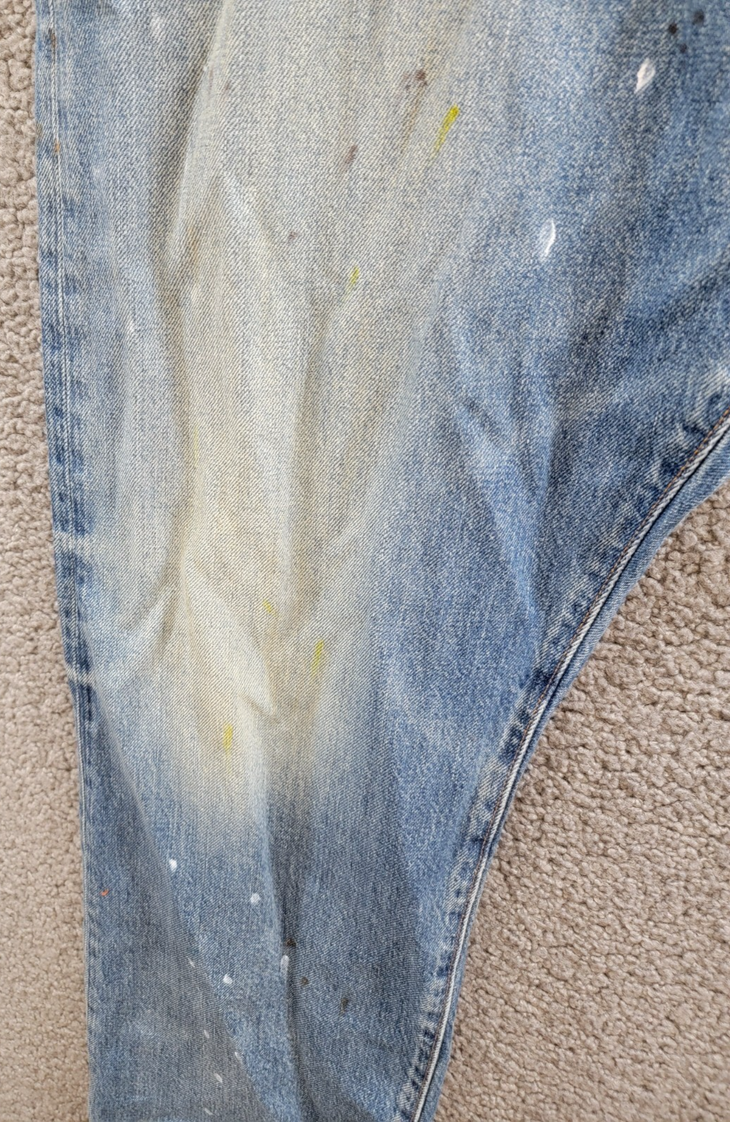 Polo Ralph Lauren Heritage Straight-Fit Distressed Jeans Men's 38x32 Habana~ - Picture 18 of 22
