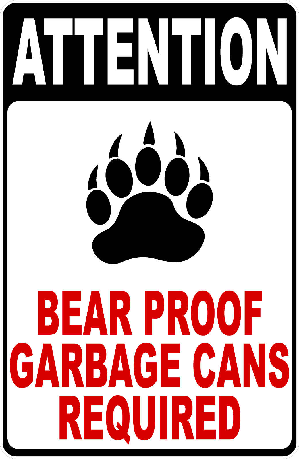 Bear Proof Garbage Can