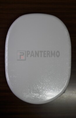 SEDILE WC LEGNO ASSE COPRIWATER FIORILE OLD IDEAL STANDARD BIANCO M1700D2