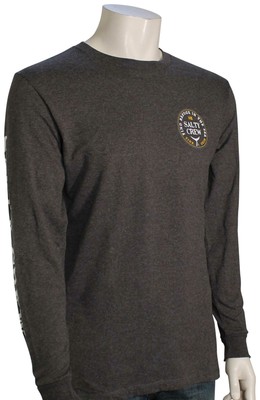 

Футболка Salty Crew Fathom Standard LS — Уголь Хизер — Новинка, Grey
