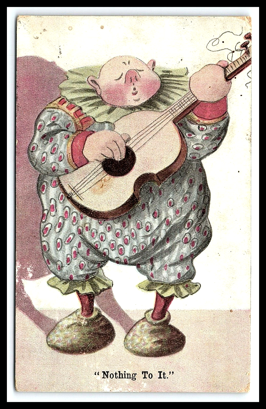 Newport PA Humor Art Greetings Postcard Nothing To It Posted