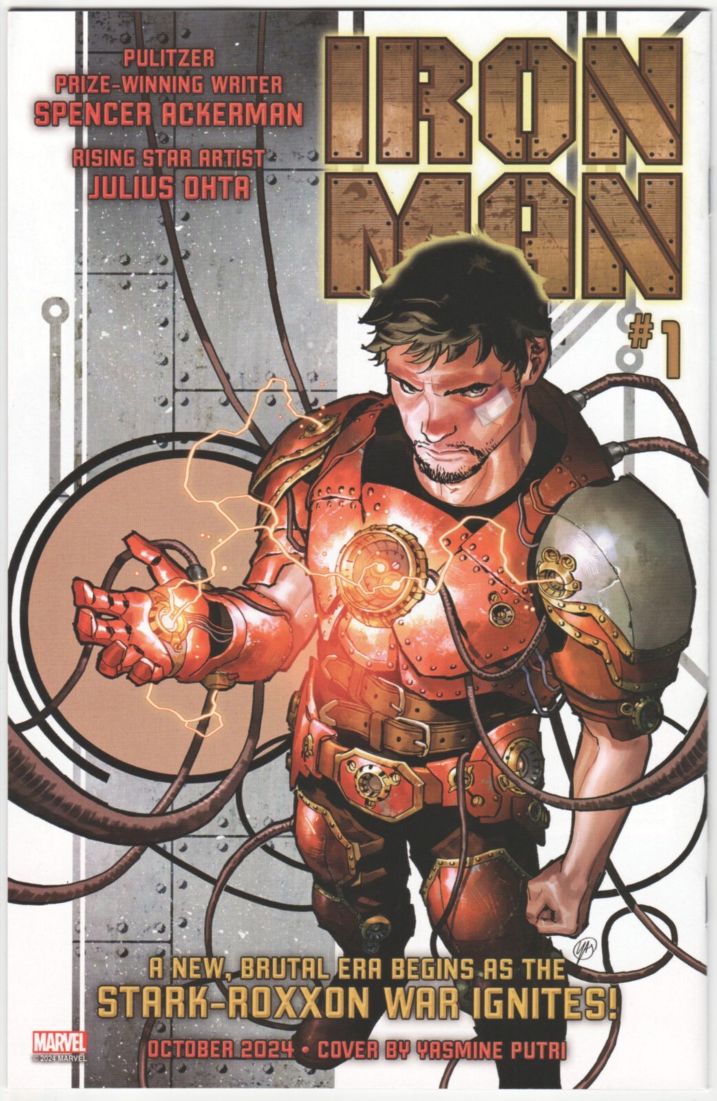 WOLVERINE #1 (Vol 8) Clayton Crain Variant Cover 2024 Marvel
