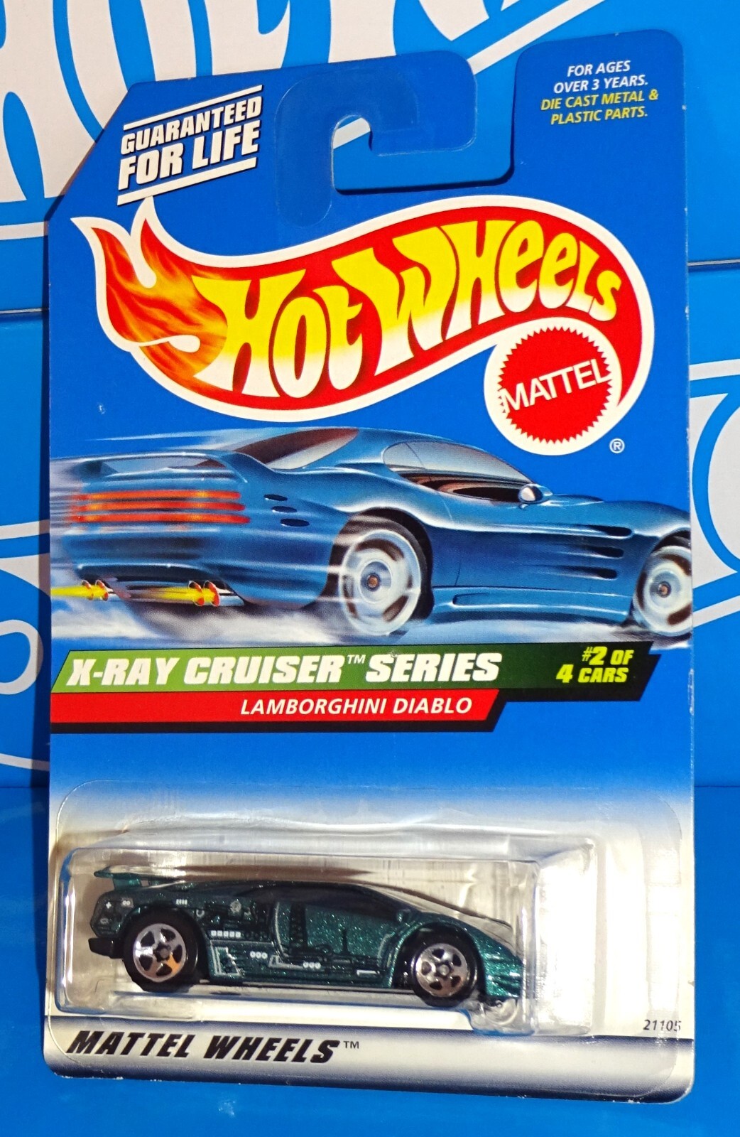 Hot Wheels 1999 X-Ray Cruiser Series #946 Lamborghini Diablo Hot Wheels 1999 X-Ray Cruiser Series #946 Lamborghini Diablo