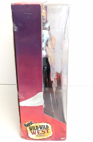 BRATZ WILD WILD WEST GRAY APPALOOSA HORSE SADDLE/ACCESSORIES *DAMAGED BOX*