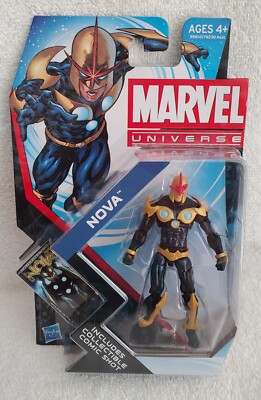 Marvel Universe Marvel's Nova Series 4 # 019 Hasbro 3.75 '' inches Comic Shot