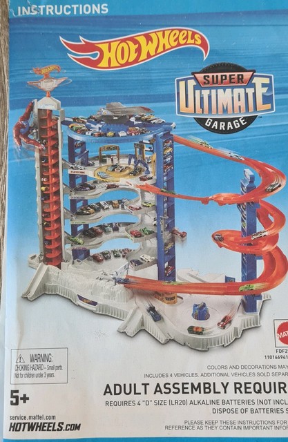 batteries for hot wheels ultimate garage