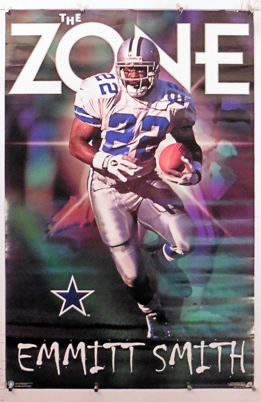 Emmitt Smith The Zone Dallas Cowboys 23.25
